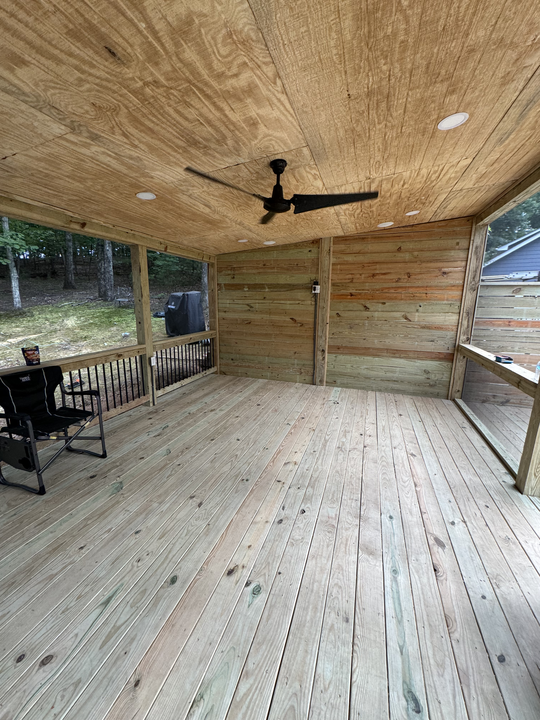 covered deck construction sandy springs georgia